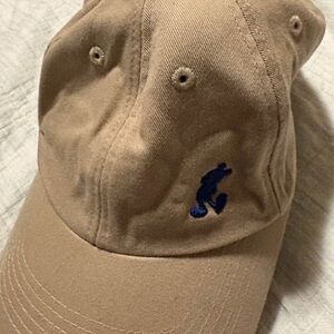 Disney Tan Hat with Blue Logo